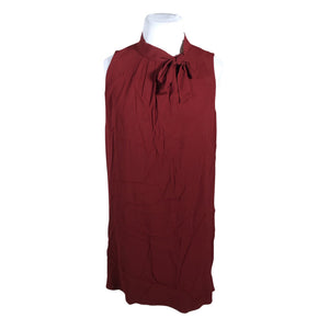 Unisex Sand - Schiffon dress, size 42 - Wine red (1)