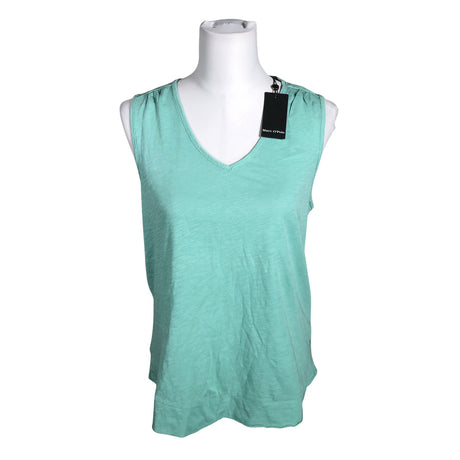 Unisex Marc O'Polo - Tricot tank top, size 38 - Green ()