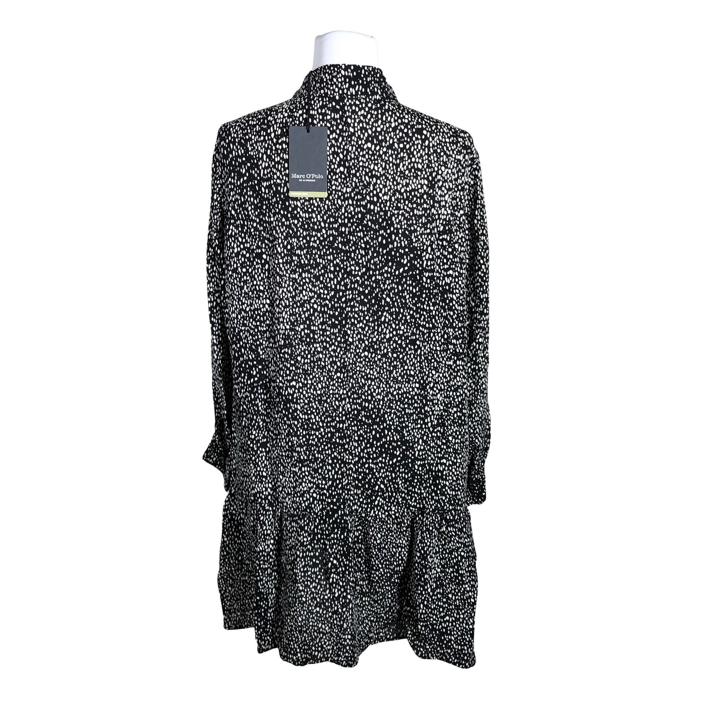 Unisex Marc O'Polo - Schiffon dress, size 40 - Black (2)