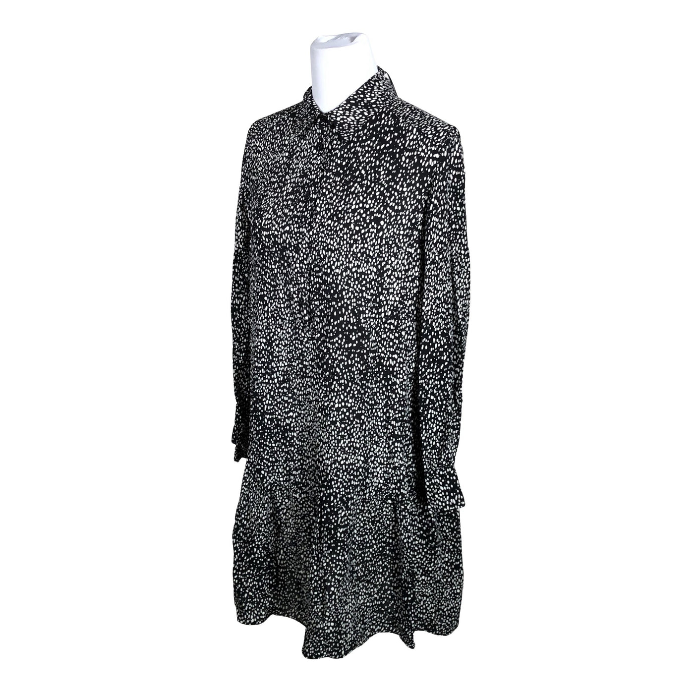 Unisex Marc O'Polo - Schiffon dress, size 40 - Black (3)