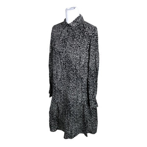 Unisex Marc O'Polo - Schiffon dress, size 40 - Black (3)