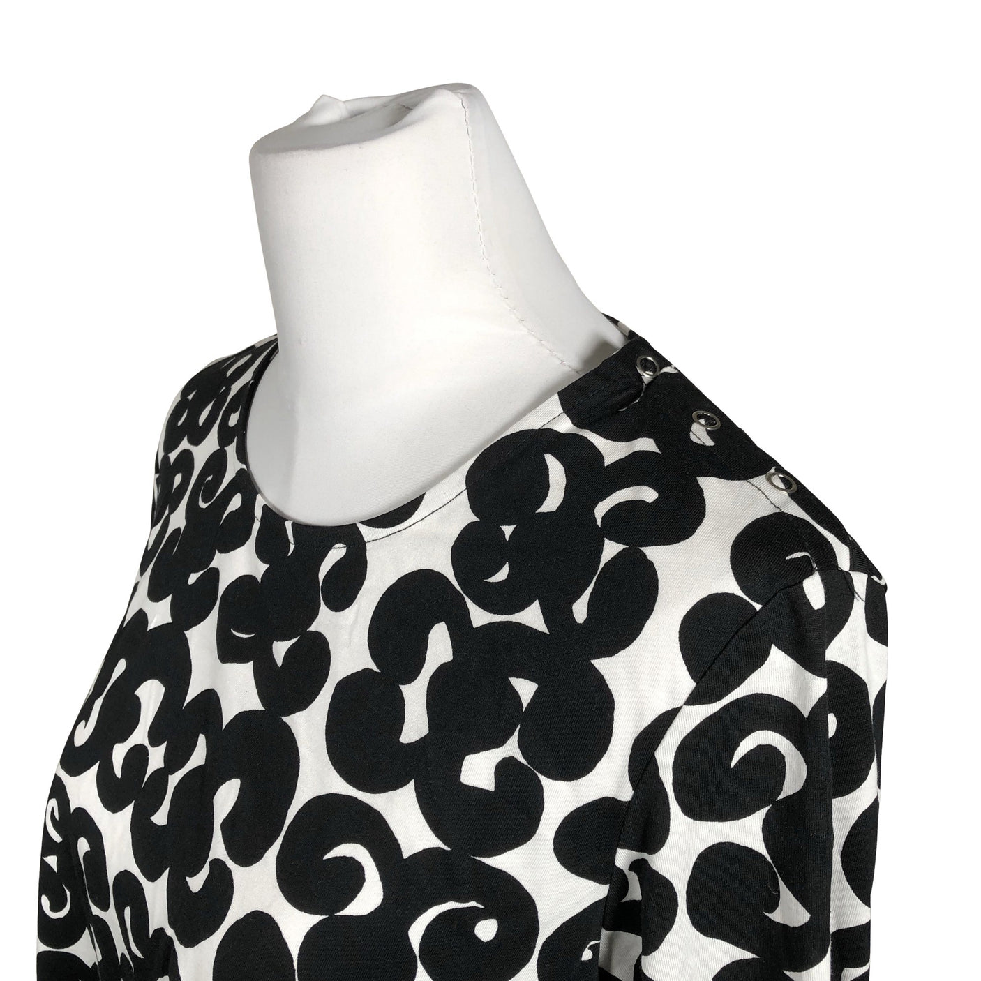 Unisex Marimekko - Tricot dress, size 38 - White (3)