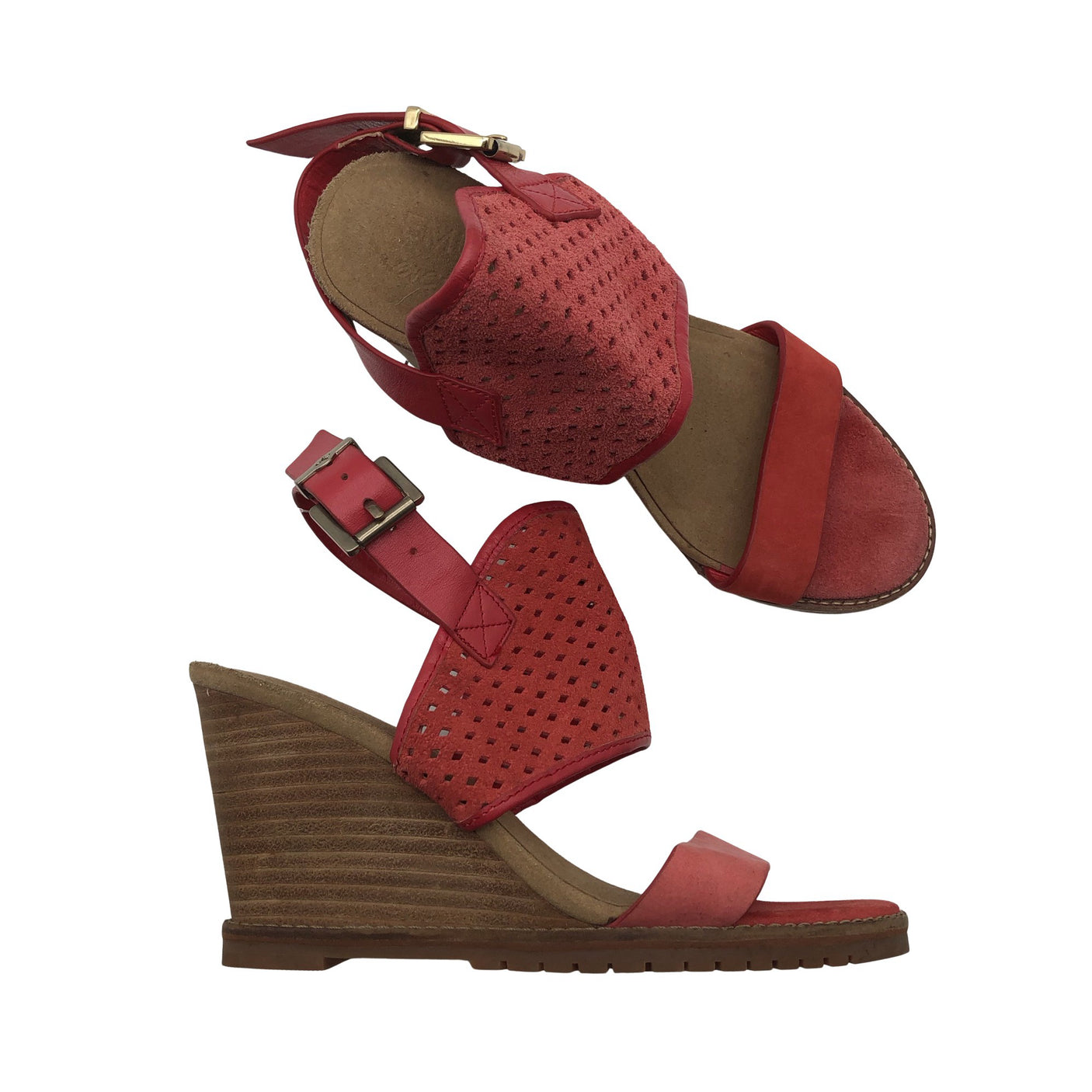 Unisex EMU Australia - Wedge sandals, size 37 - Red (1)