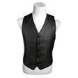 Unisex Mosaic - Suit vest, size S - Gray ()