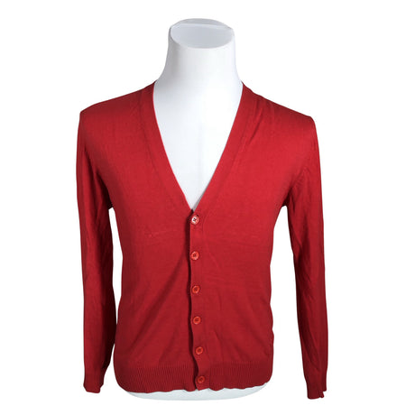 Unisex Bruuns Bazaar - Cardigan, size M - Red ()