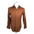 Unisex DKNY - Collared shirt, size S - Brown ()