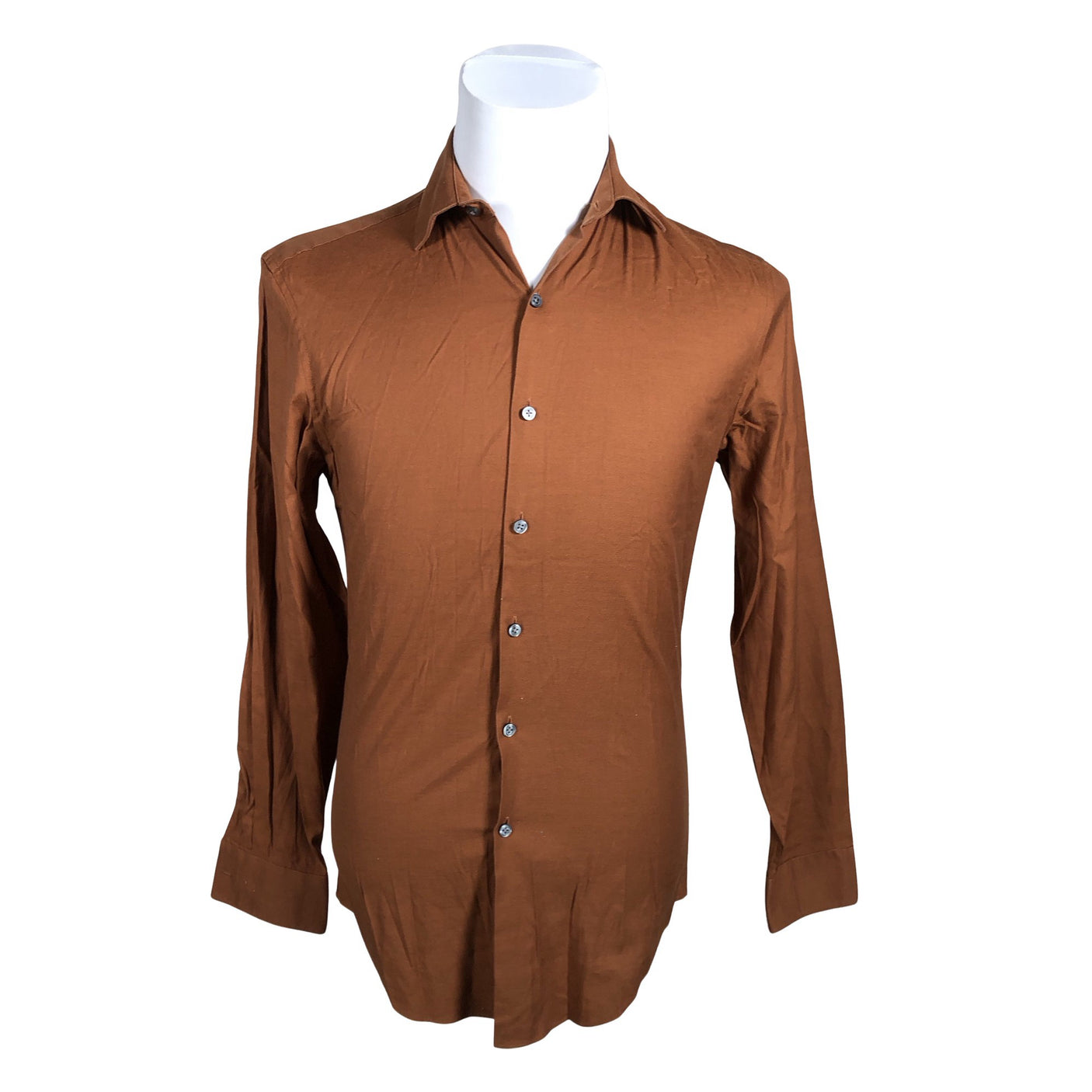 Unisex DKNY - Collared shirt, size S - Brown (1)