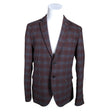 Unisex Selected - Blazer, size XS - Wine red ()