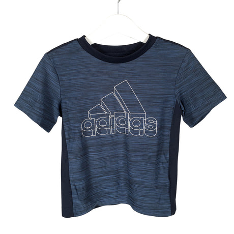 Unisex Adidas - Sports shirt, short sleeve, size 98 - 104 - Blue ()