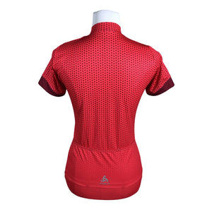 Unisex Odlo - Sports shirt, short sleeve, size 36 - Red (3)