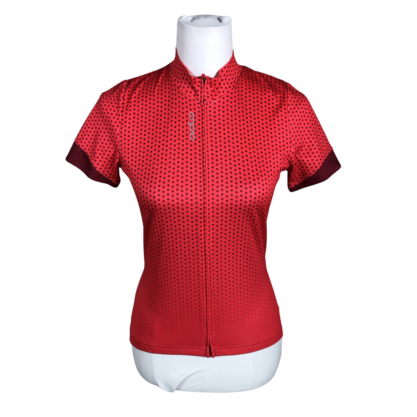 Unisex Odlo - Sports shirt, short sleeve, size 36 - Red (1)