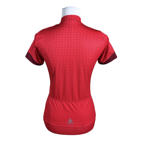 Unisex Odlo - Sports shirt, short sleeve, size 36 - Red (2)