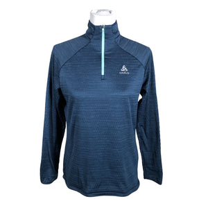 Unisex Odlo - Sports shirt, long sleeve, size 38 - Blue (1)