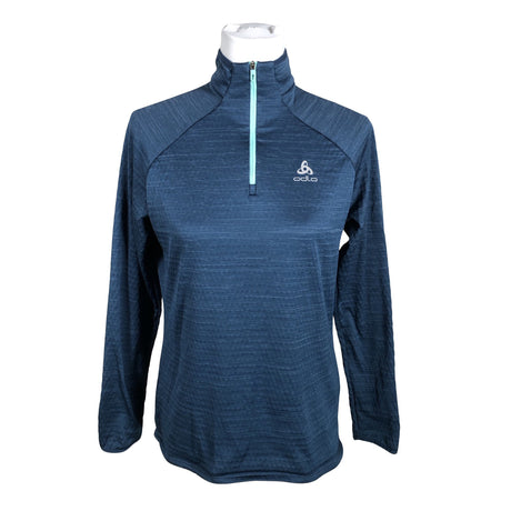 Unisex Odlo - Sports shirt, long sleeve, size 38 - Blue ()