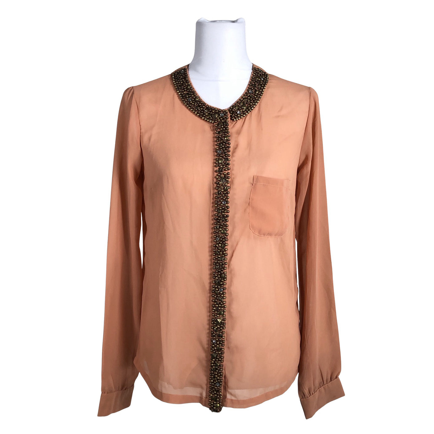 Unisex Silvian Heach - Blouse, size 36 - Brown (1)