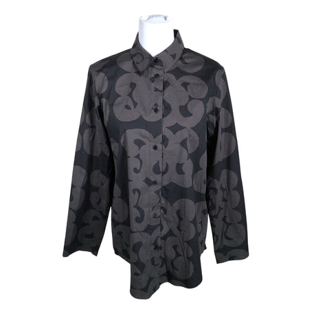 Unisex Marimekko - Collared shirt, size 40 - Gray ()