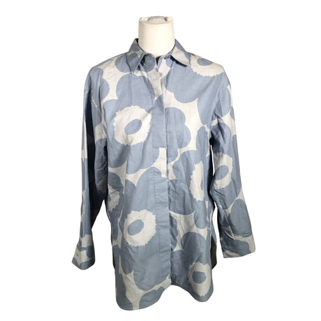 Unisex Marimekko - Collared shirt, size 36 - Light blue ()