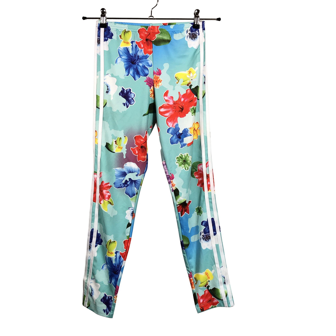 Unisex Adidas - Leggings, size 158 - 164 - Turquoise (1)