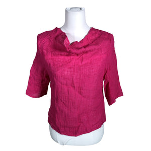 Unisex Erja Raittinen - Short-sleeved blouse, size 36 - Pink (1)
