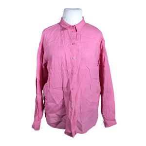 Unisex Nanso - Collared shirt, size 44 - Light pink (1)