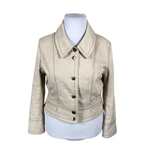 Unisex Ril's - Denim jacket, size 42 - Beige (1)