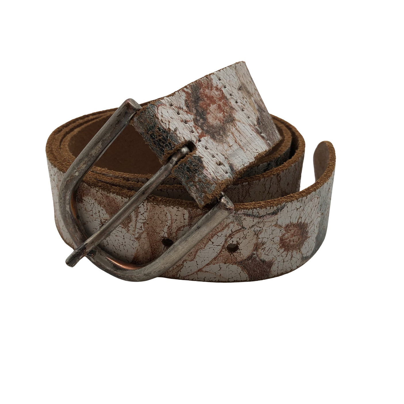 Unisex Nini's - Leather belt, size Ei kokoa - Brown (1)