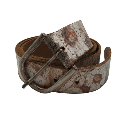 Unisex Nini's - Leather belt, size Ei kokoa - Brown ()
