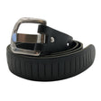 Unisex Nini's - Leather belt, size Ei kokoa - Black ()