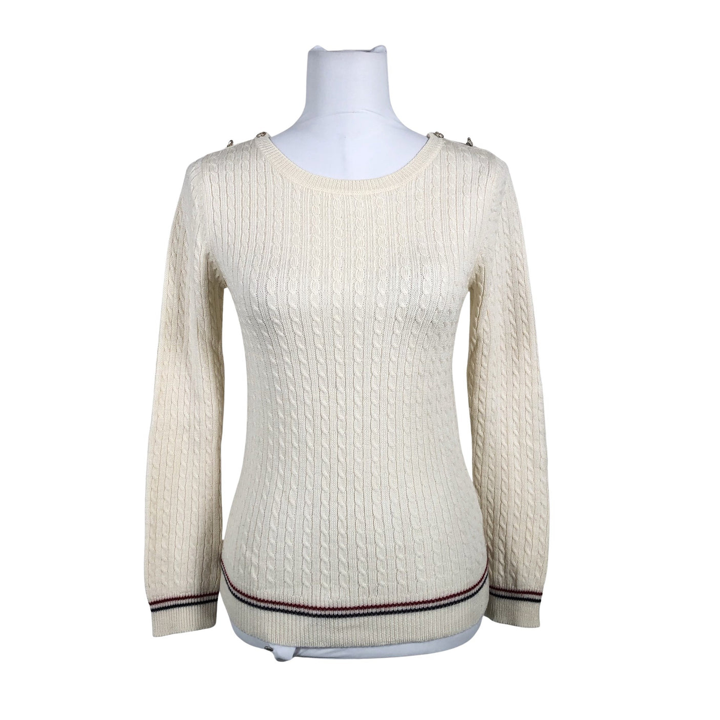 Unisex Human Woman - Sweater, size 38 - Natural white (1)