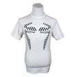 Unisex Energetics - Sports shirt, short sleeve, size L - White ()