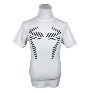 Unisex Energetics - Sports shirt, short sleeve, size L - White (1)