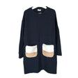 Unisex Il Gufo - Tricot dress, size 140 - 146 - Blue ()