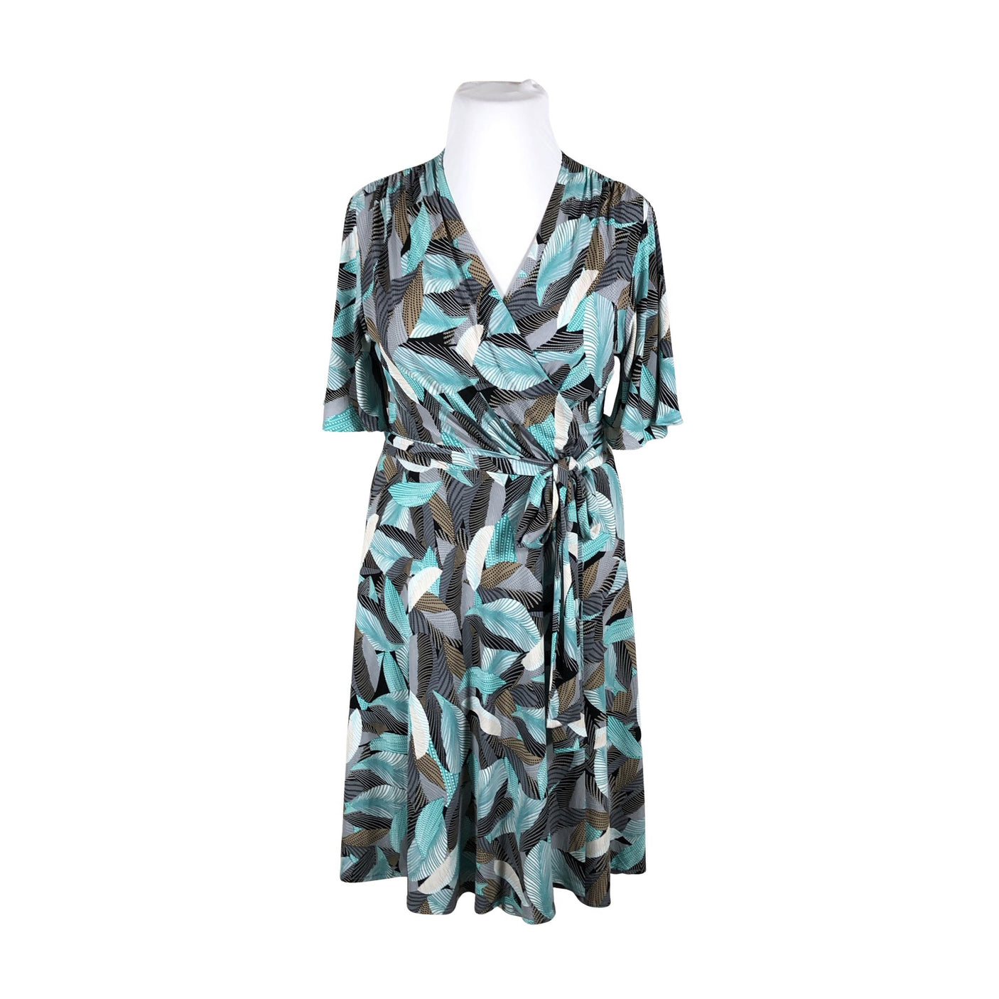 Unisex Donna Nordica - Tricot dress, size 42 - Turquoise (1)