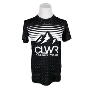 Unisex CLWR - Colour Wear - Sports shirt, short sleeve, size M - Black (1)