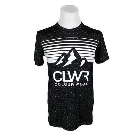 Unisex CLWR - Colour Wear - Sports shirt, short sleeve, size M - Black ()