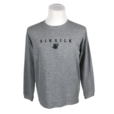 Unisex Siksilk - Sweater, size M - Gray ()