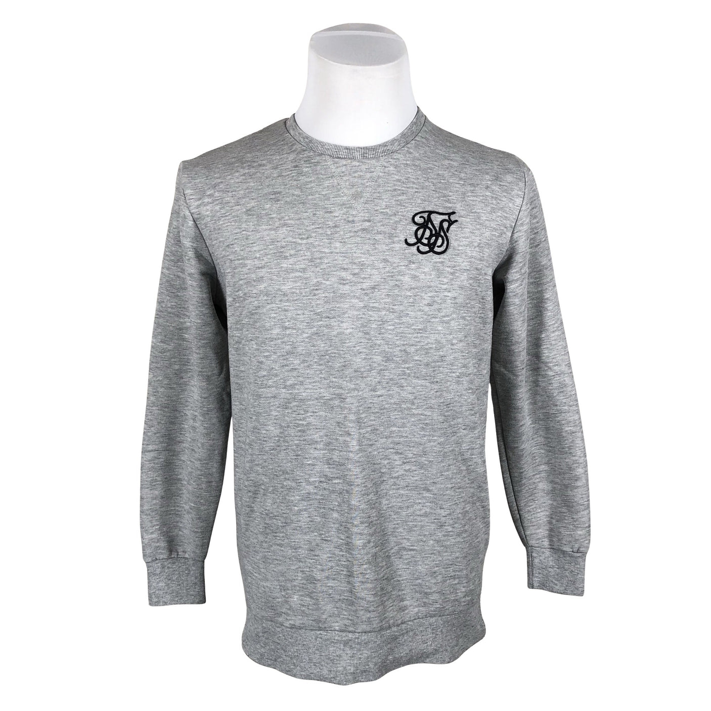 Unisex Siksilk - Tricot shirt, size 38 - Gray (1)