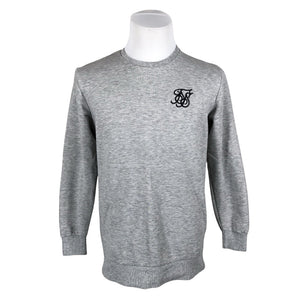 Unisex Siksilk - Tricot shirt, size 38 - Gray (1)