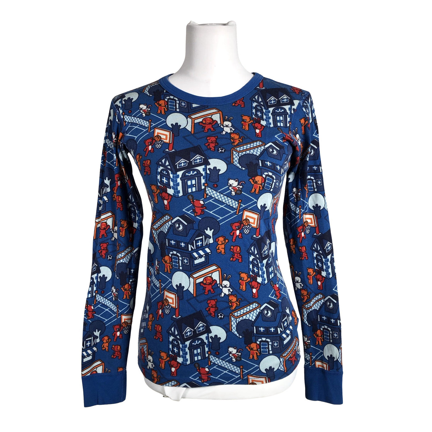 Unisex Polarn O. Pyret - Nightshirt, size 34 - Blue (1)