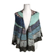 Unisex Handmade - Shawl, size Midi - Blue ()