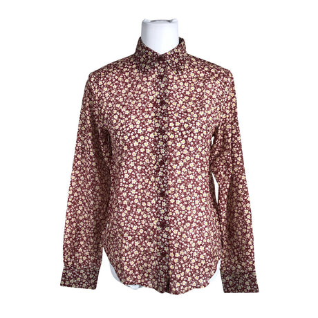 Unisex Gant - Collared shirt, size 36 - Wine red ()