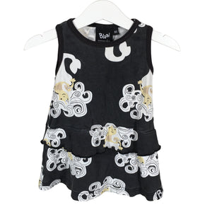Unisex Blaa - Tricot dress, size 74 - 80 - Gray (1)