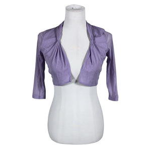Unisex Esprit - Evening bolero jacket, size 34 - Violet (1)