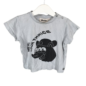Unisex Molo Kids - T-shirt, size 86 - 92 - Light blue (1)