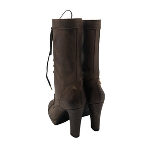 Unisex Cycle - Boots, size 35 - Brown (3)