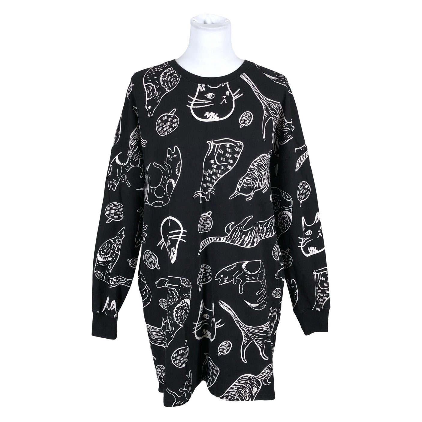 Unisex Nanso - Sweatshirt dress, size 40 - Black (1)