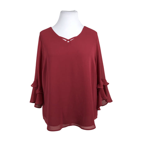 Unisex Create - Blouse, size 46 - Red ()