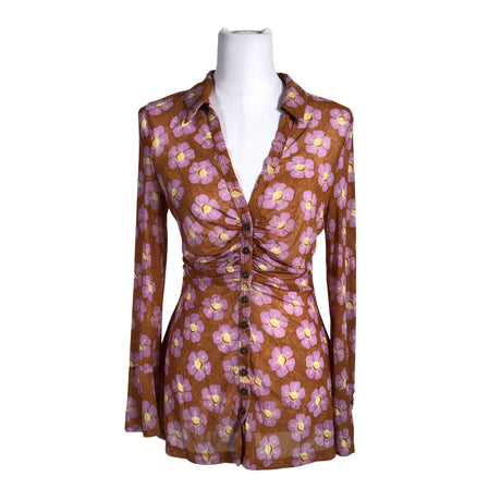 Unisex Free People - Blouse, size 36 - Brown ()