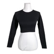 Unisex Aim'n - Sports shirt, long sleeve, size 38 - Black ()