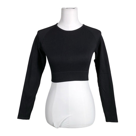 Unisex Aim'n - Sports shirt, long sleeve, size 38 - Black ()